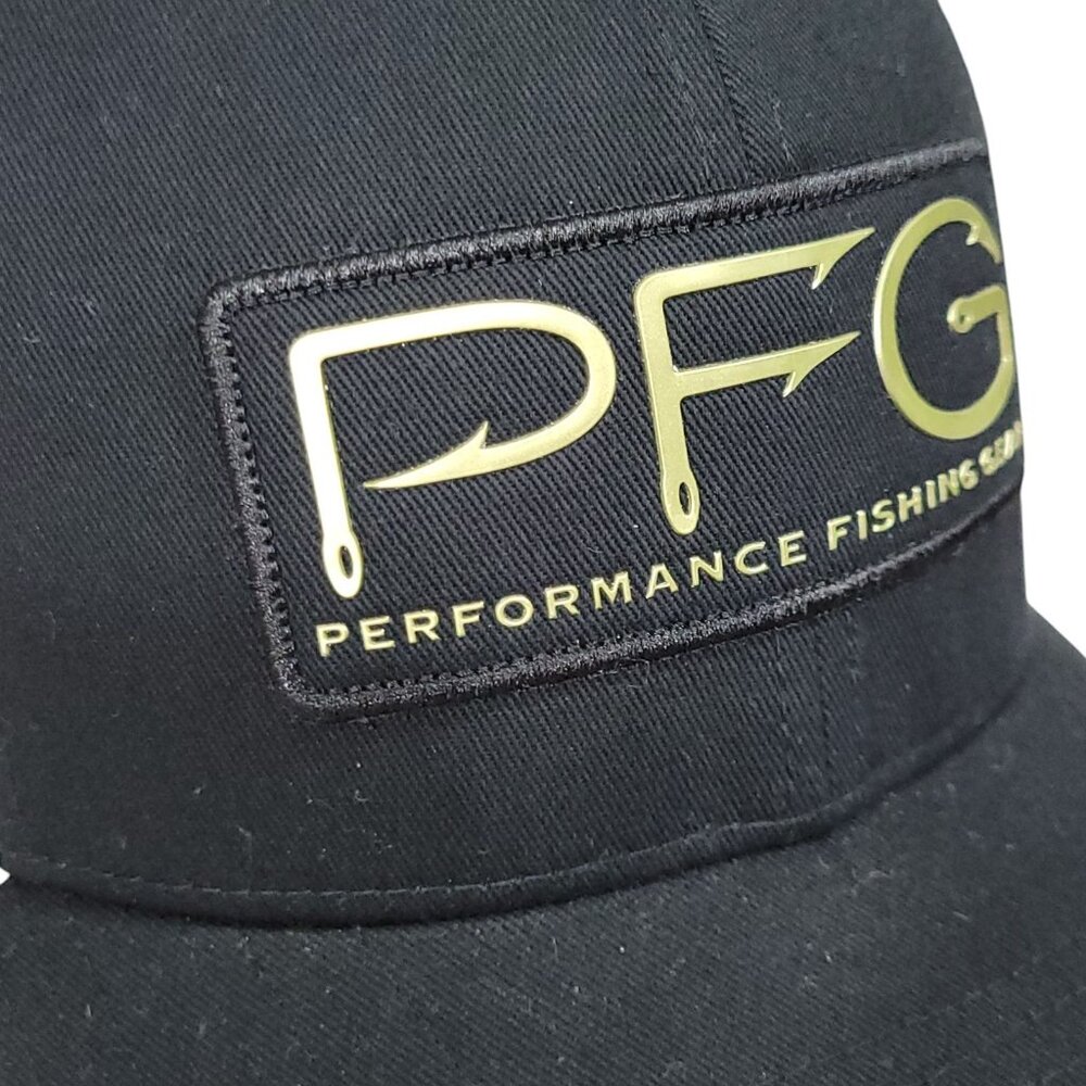 Columbia PFG Hooks Fitted Hat Size L/XL Mesh Back Stretch FlexFit Cap High Crown - Picture 2 of 14